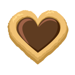 Chocolate Heart Cookie