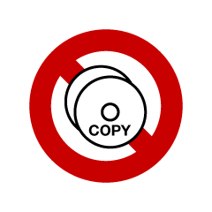 No Data Copy Sign