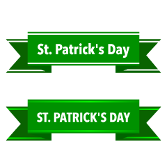 Simple St Patrick's Day Ribbon