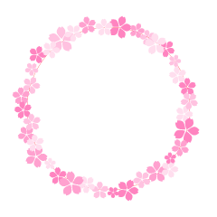 Cute Cherry Blossom Wreath
